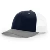 bleu gris blanc