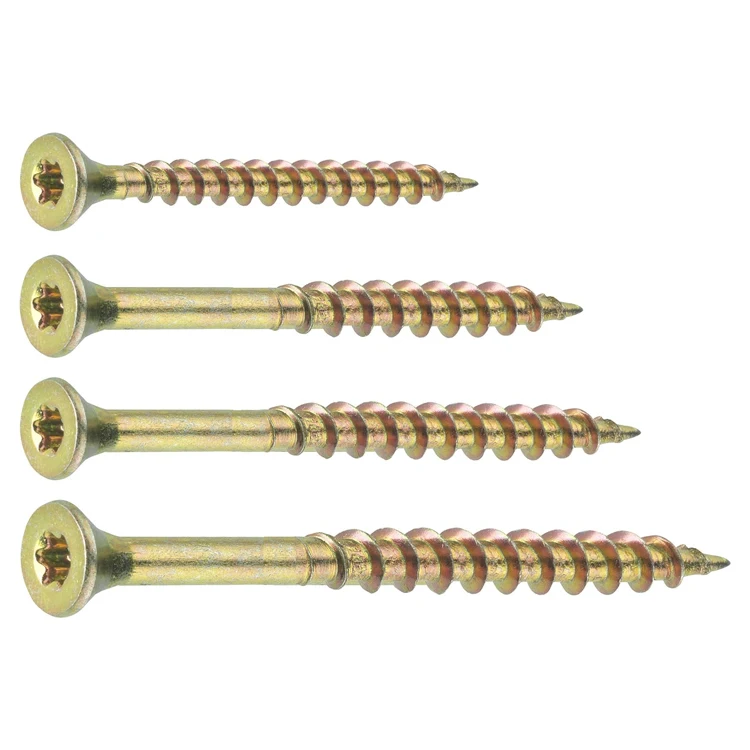 High-quality Galvanized Fiberboard Screws and Chipboard Screws of Various Specifications, Sold Directly by the Manufacturer.