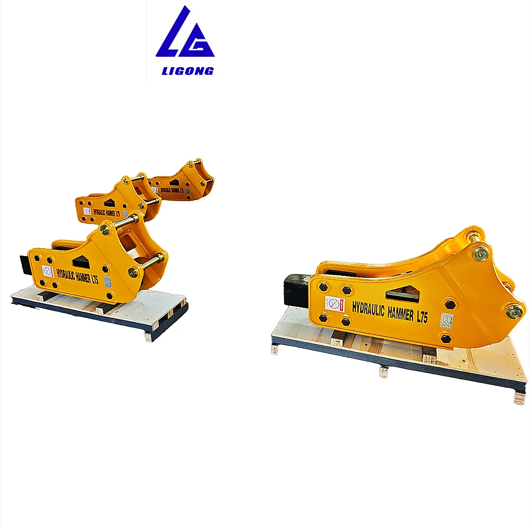 Multi-Function Banana Hydraulic Breaker for Versatile Applications,400kg Weight Bakhoe Rock Demolition Hammer