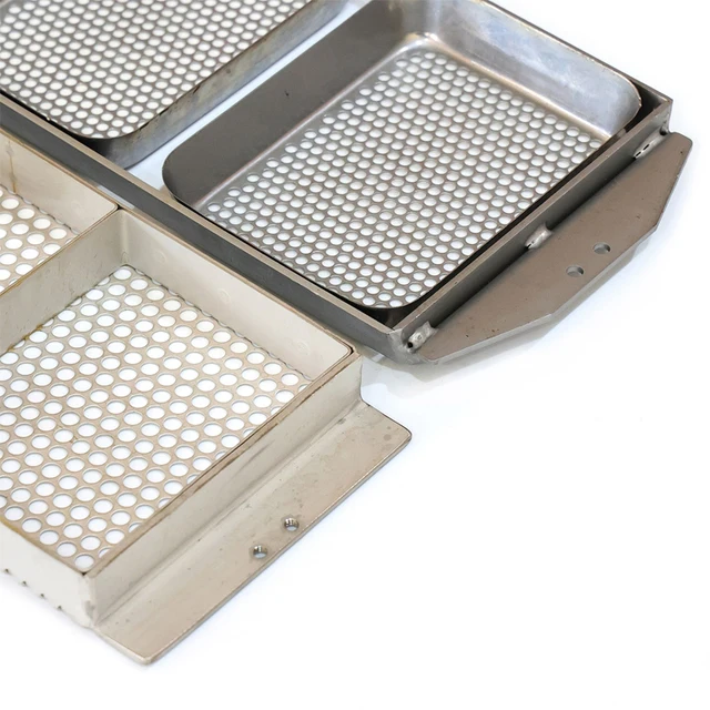 SUS304 CNC Lathed Famous Supplier Food Grade for Dahua High Open Area Noodle Fryer Cell for Chinese Noodle 3