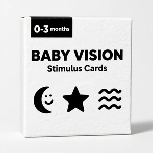 Learning Flash Cards Cognitive Visual Stimulation Learning Cognitive Cards Toys Black White Baby Vision Card