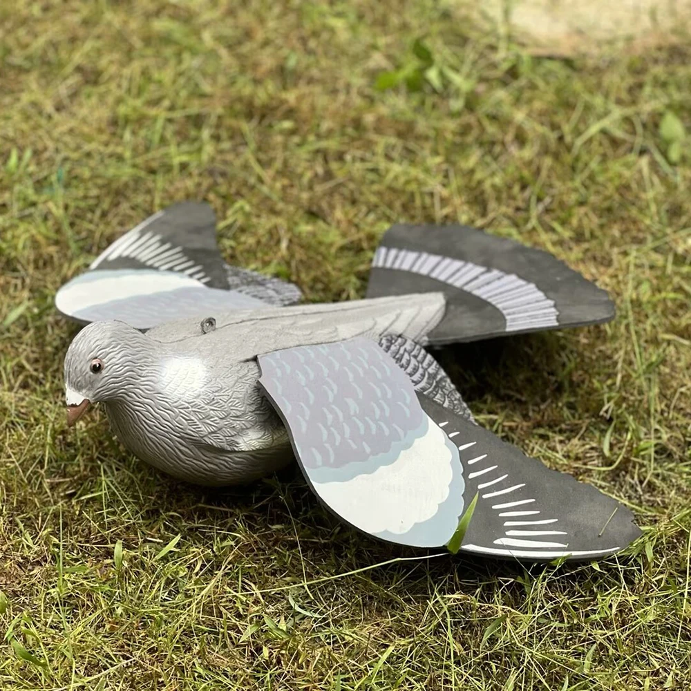Flying  Plastic Hunting Pigeon Decoy  to Scare Bird