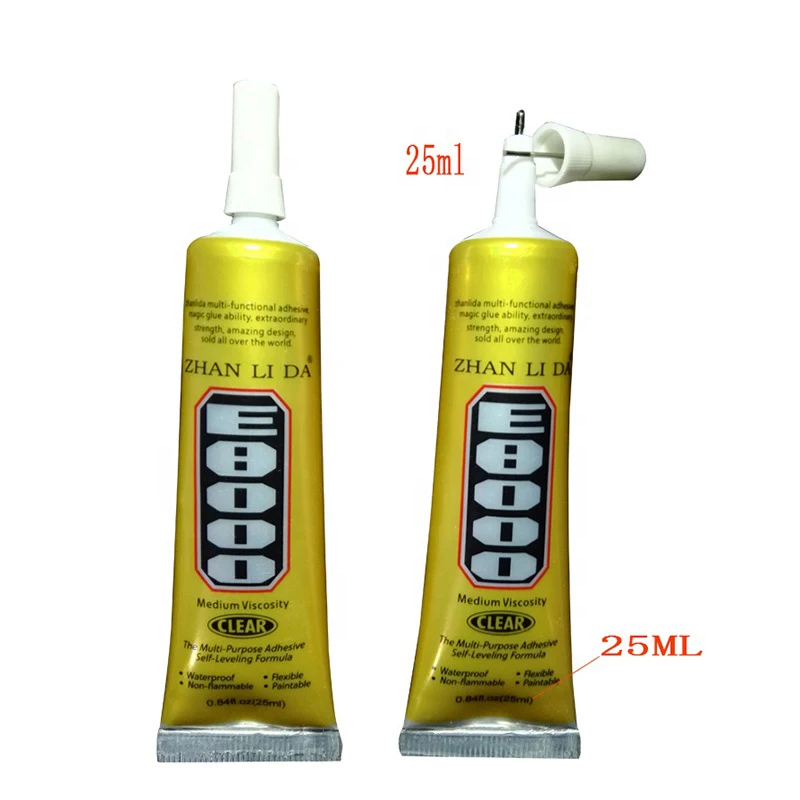 Bu Lai En Repair DIY Clothes Mobile Phone LCD Touch Screen Shoes Craft Shoe  Adhesive Jewelry E8000 Glue - China Adhesive E6000, Jewelry Glue