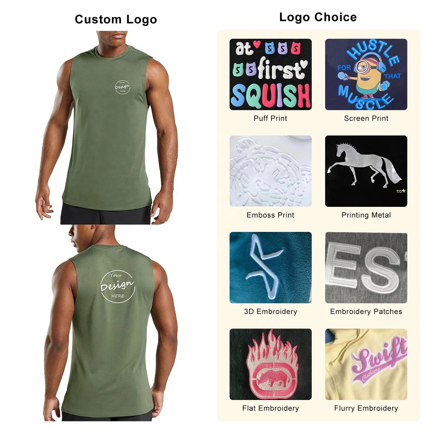 JL1120C Manufacturer Sleeveless T Shirts Sportswear Singlet Workout Fitness Gym Tank Top Man Solid Sport Vest Men