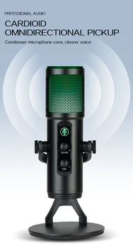 Professional USB Condenser Microphones for PC Studio Recording Vocals Voice Laptop Singing Gaming Streaming Recording Studio detail image