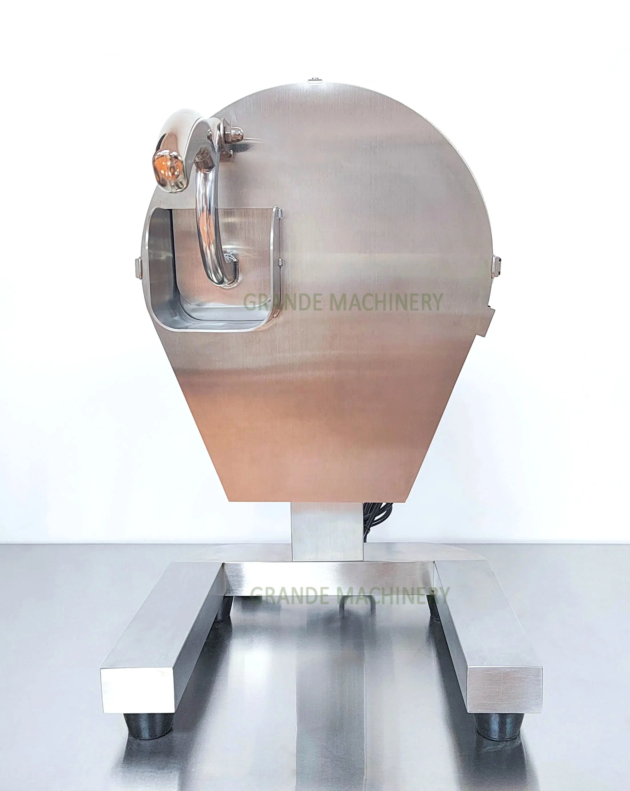 2024 Small Mini Stainless Steel Commercial Green Onion Slicing Machine Shallot Carrot Vegetable Cutter Potato Vegetables Slicer - Image 5