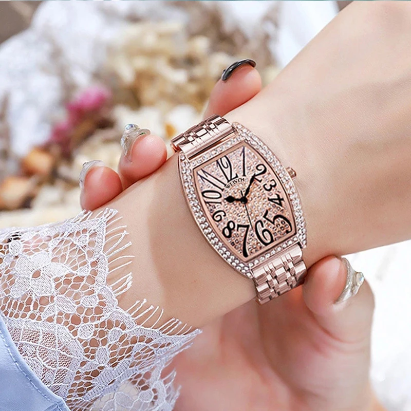 2022 Women's Watch - Retro Style, Poly Genuine Leather Belt