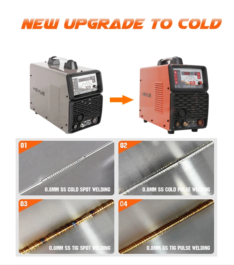 Tig Aluminum With Aluminum Alloy Tig Welding Machine Tig200p Ac Dc