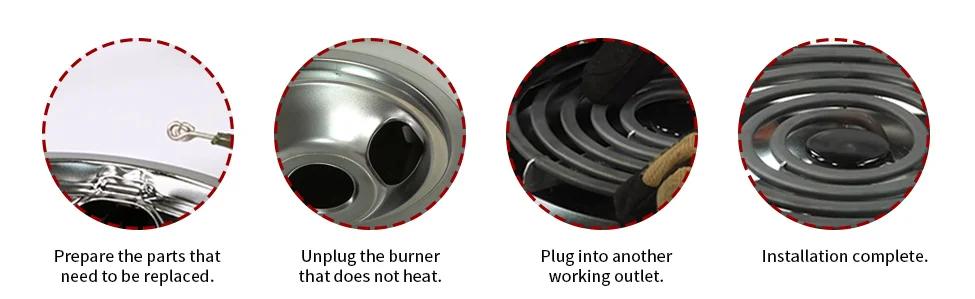 6 Inch Stainless Steel Plate Heater