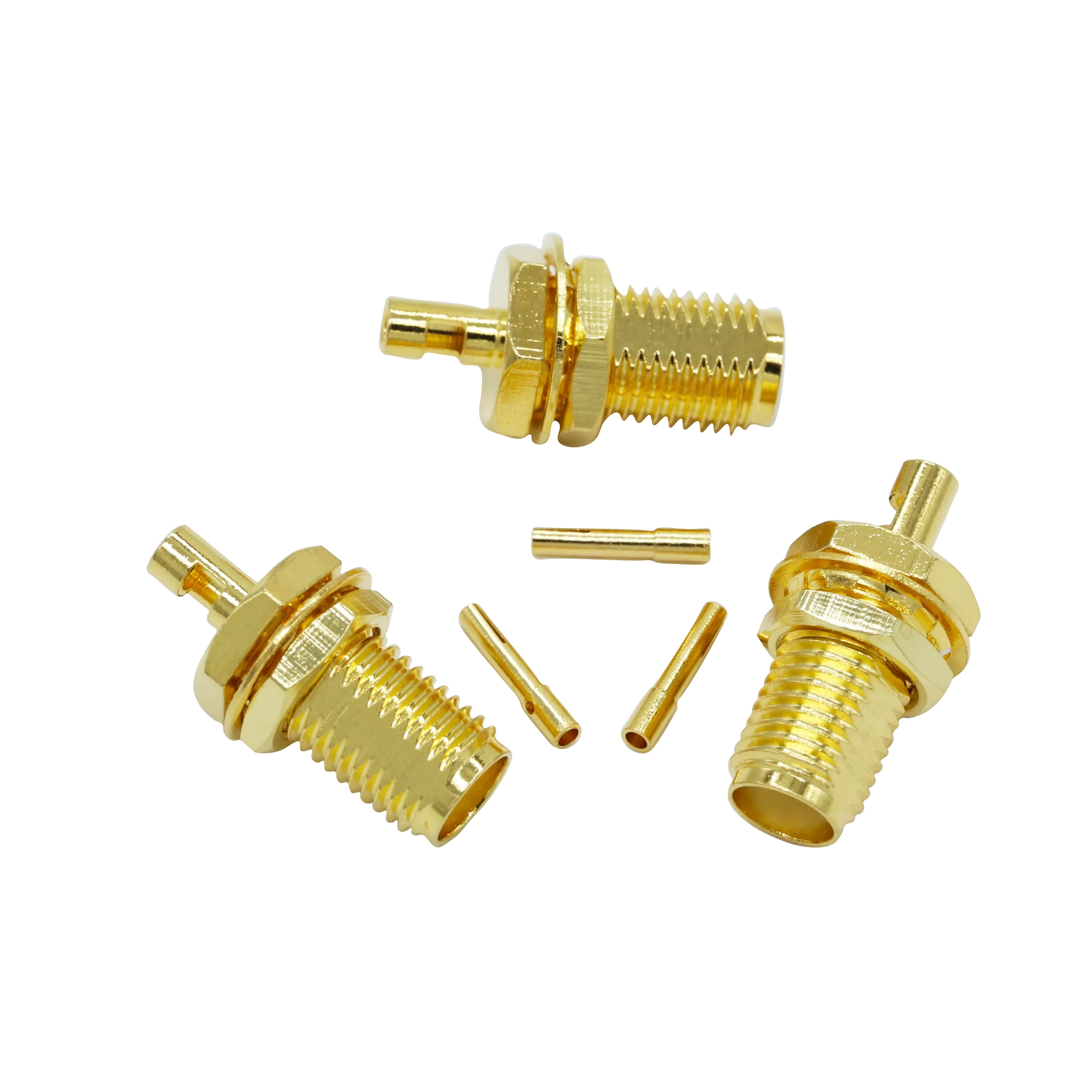 RP SMA Bulkhead Female Connector
