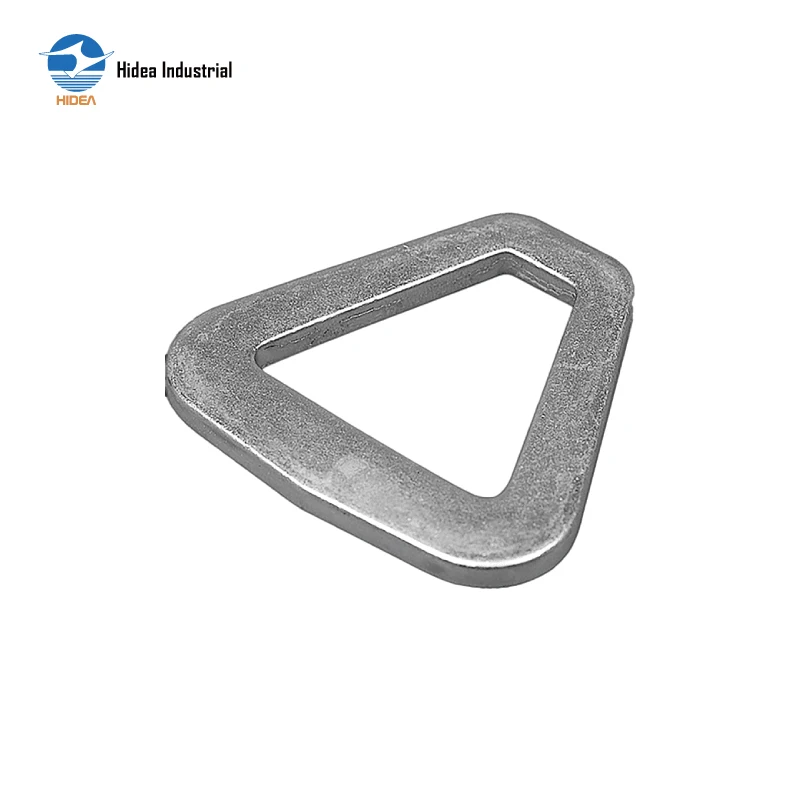HIDEA Steel Flat Delta Ring Heavy Duty BS 5000kg Zinc Plated 2