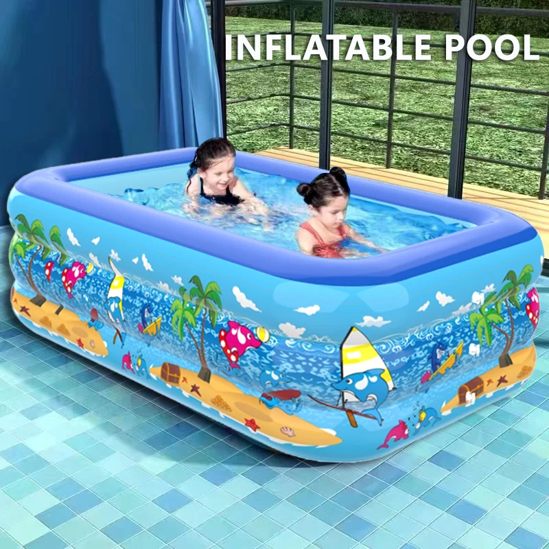 Suelo de agua plegable para piscina para niñas, tobogán inflable