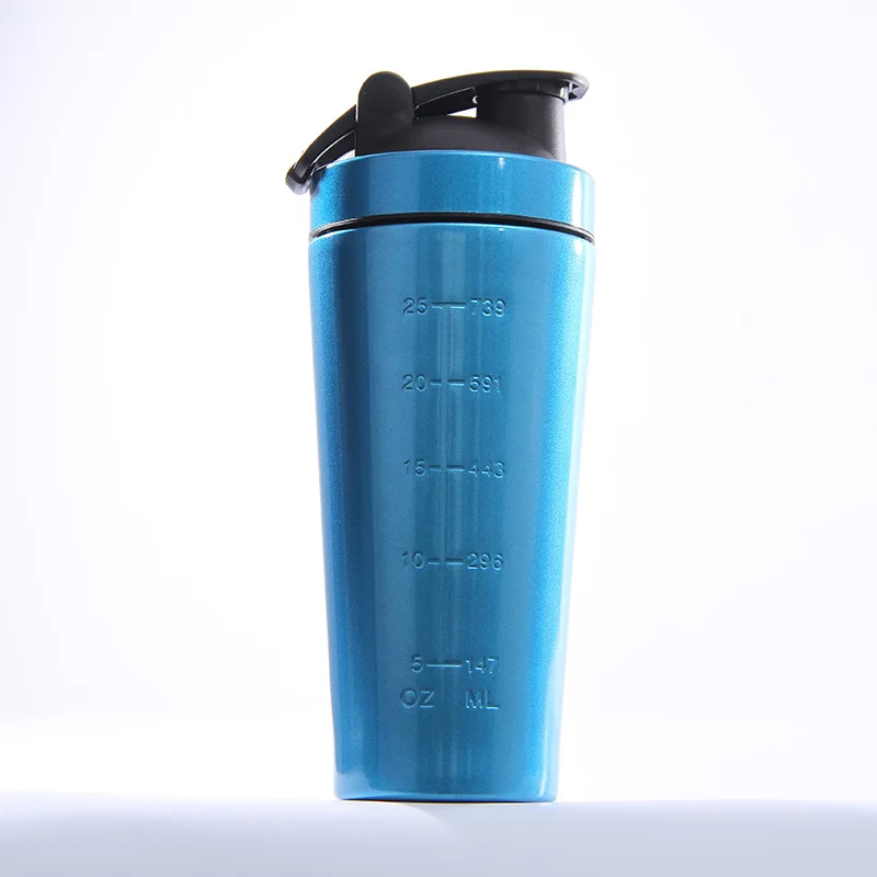 Buy Wholesale China 25oz Fitness Blender Custom Logo Coffee Gym Metal  Stainless Steel Protein Shakers Shaker Bottle & Protein Stainless Steel  Shaker Bottle at USD 3.19