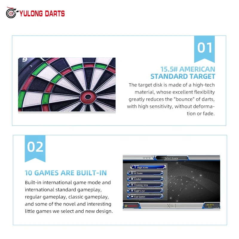 Аркадная игра монета приемщик для игры в дартс машины с мягкими наконечниками Дартс