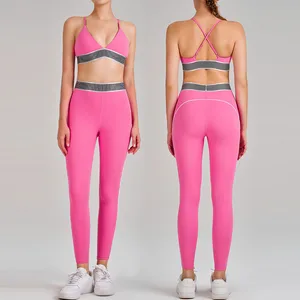 Custom Logo Women Sports Clothing Scrunch Butt Workout Legging Gym Fitness Pants Seamless Yoga Leggings for Women