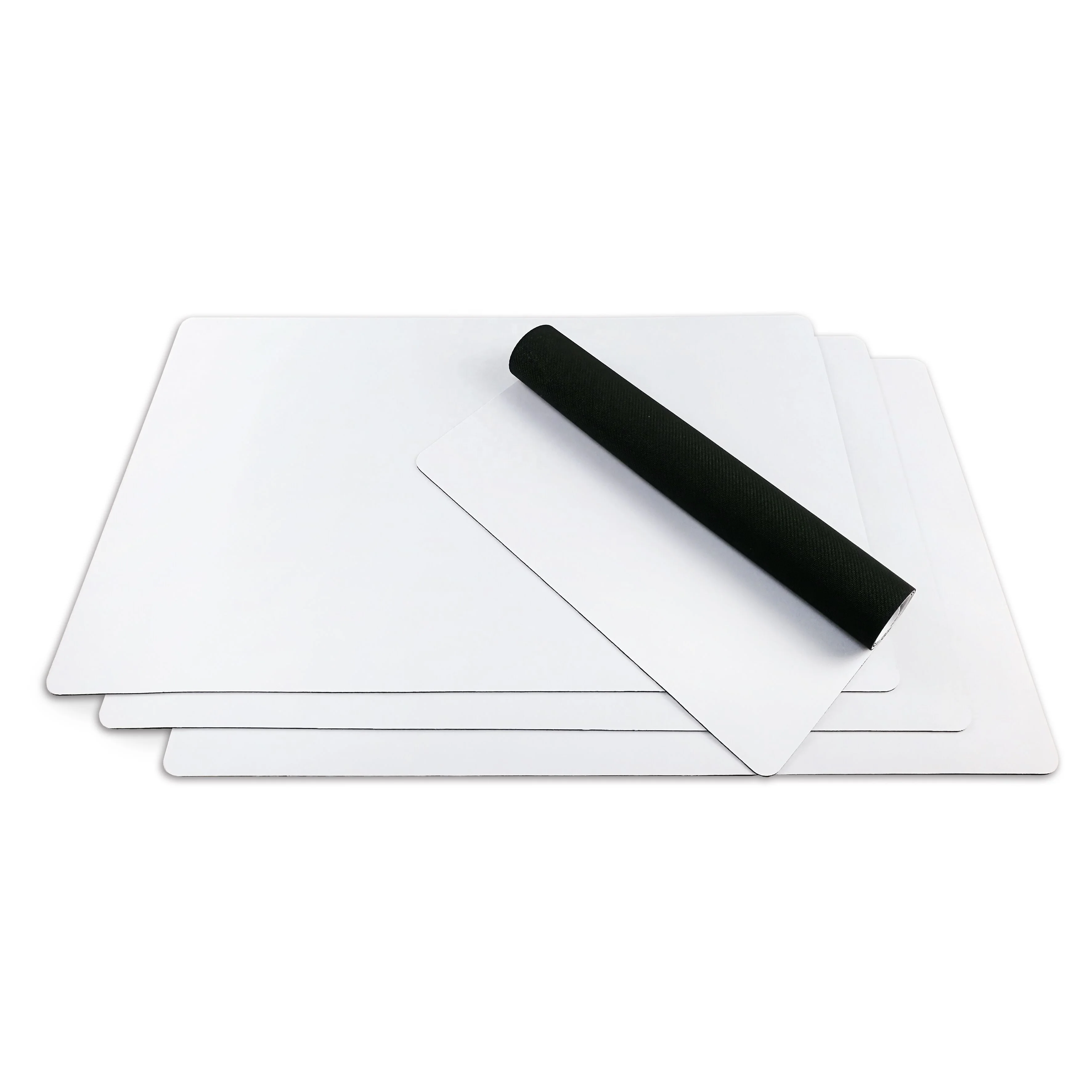 A-SUB 66 Pack Bulk Sublimation Blank Mouse Pads – White, Non-Slip, Waterproof – 9.4x7.9 Inches