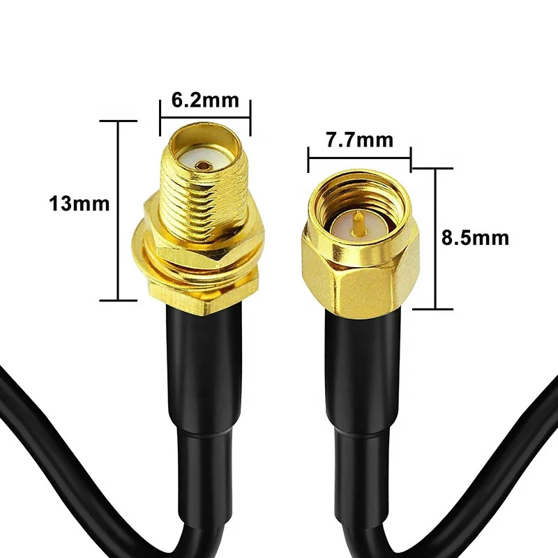 Rg58u Low Loss Coaxial Cable Manufacturers Coaxial Rf Rg58 Cord Antenna ...