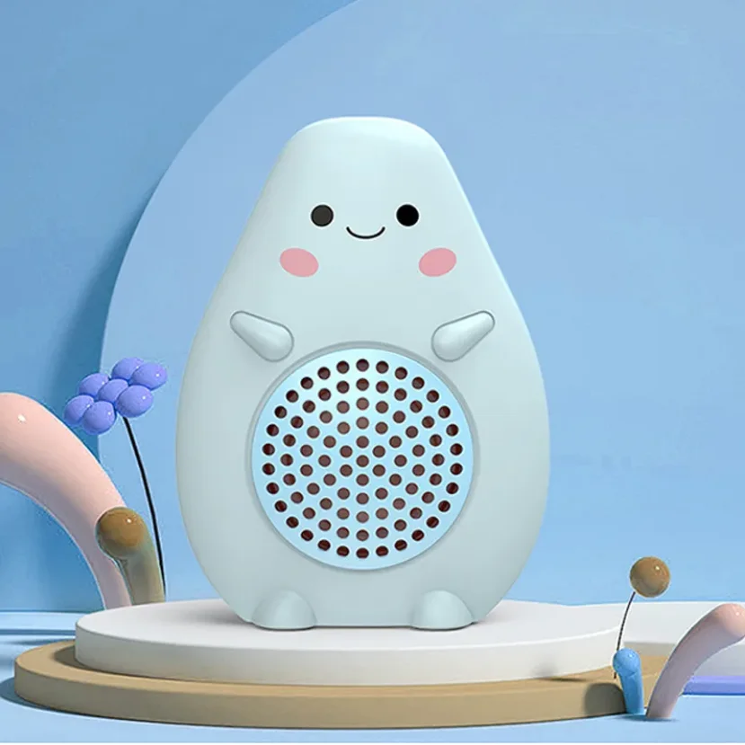 水果造型迷你牛油果立体声5.0便携式音箱支持FM创意牛油果卡通礼物无线低音炮音箱