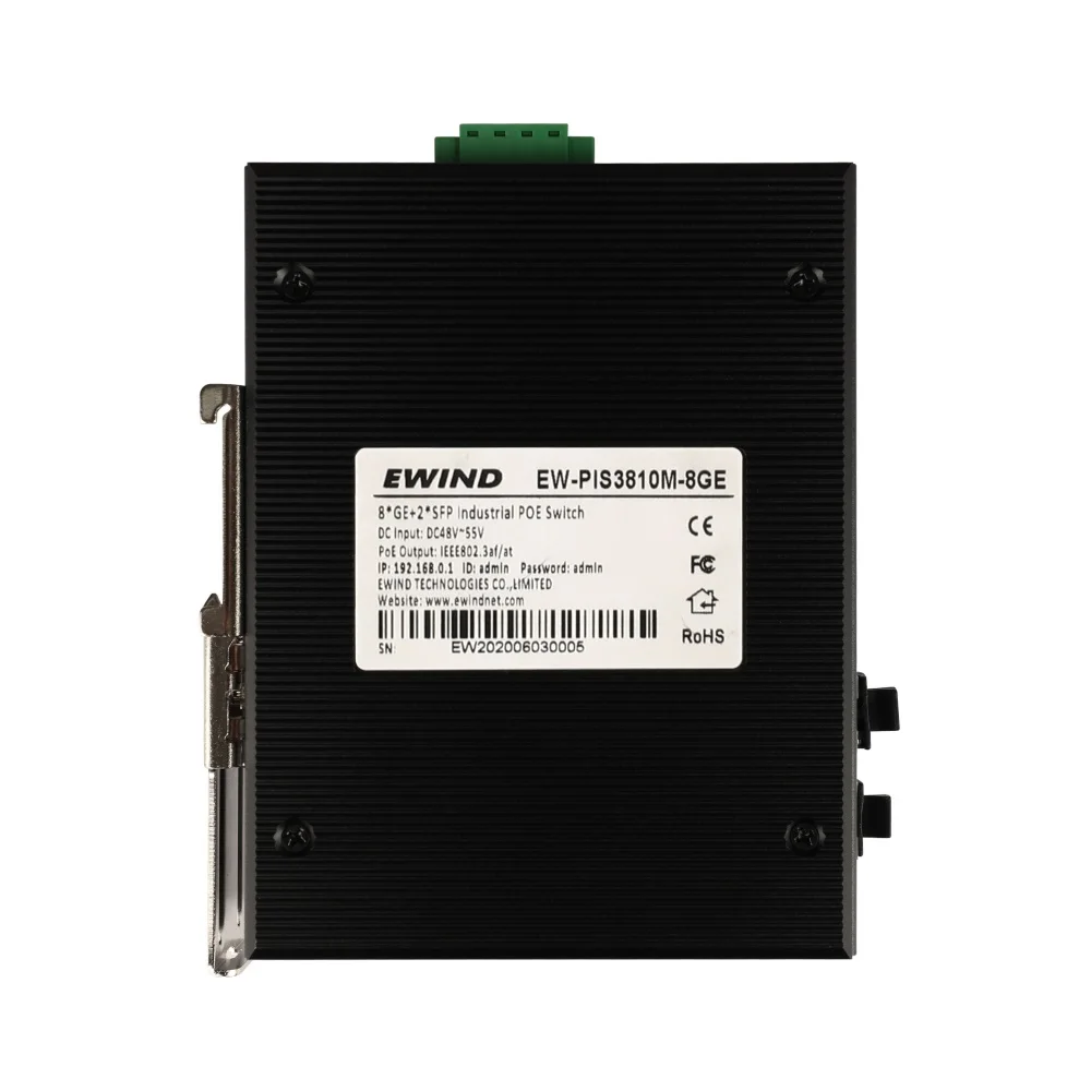 Ewind EW-PIS3810M-8GE-BP Poe交换机1g旁路8 * GE PoE 2.5G看门狗扩展300米AI Poe交换机|  Alibaba.com