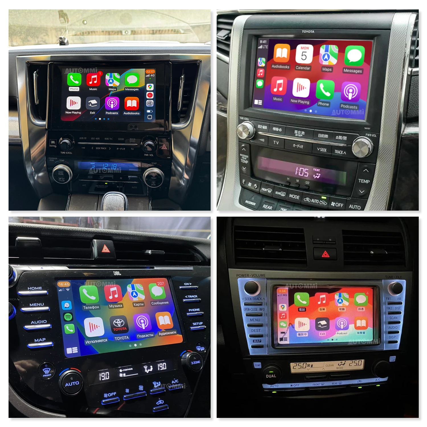 Crown Hybrid GWS204 OEM Head Units - Wireless Carplay & Android Auto