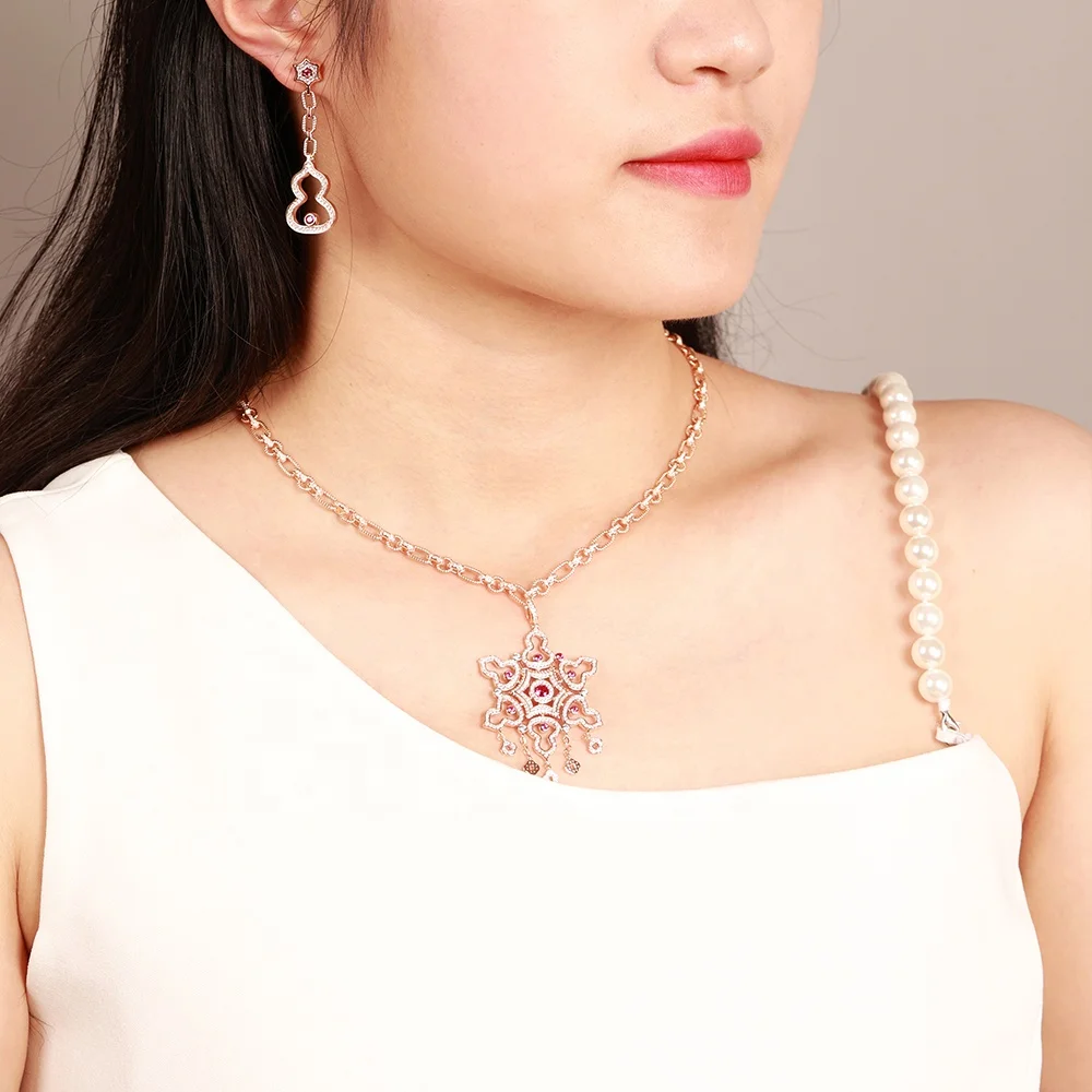 Shop Wholesale Rose Gold Plated Pendant Necklaces from Luofa