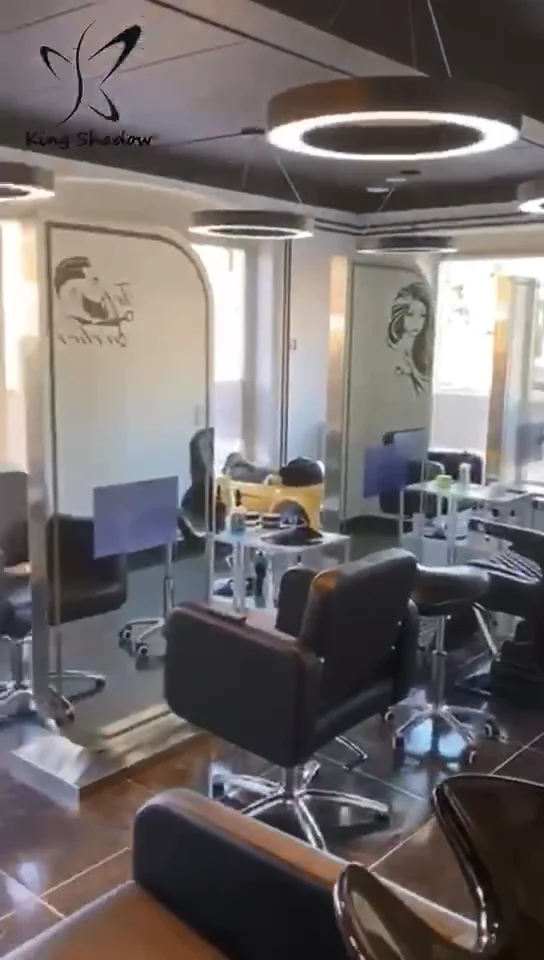 Salon Furniture Barber Shop Equipment Hairdressing Chairs Acrylic Hair