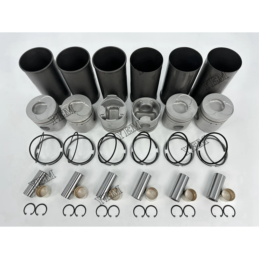 Japan OEM Parts W06D Engine Overhaul Kit With Cylinder Liner Piston Ring for Hino