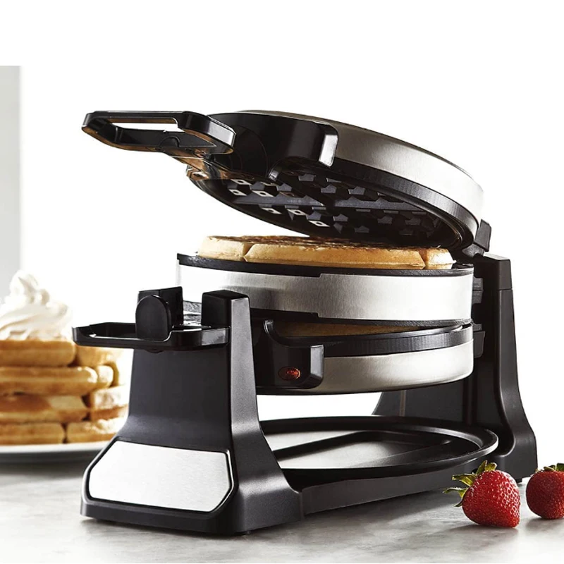 2023 New Home Use Stainless Steel Electric Rotating Thick Double