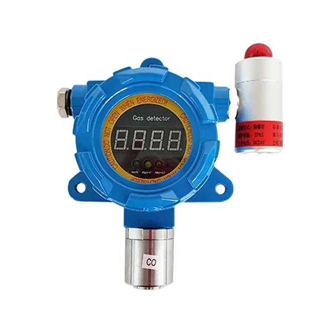 CE ATEX Explosion Proof Fixed Ethanol Sensor Combustible Gas Leakage Alarm Detector