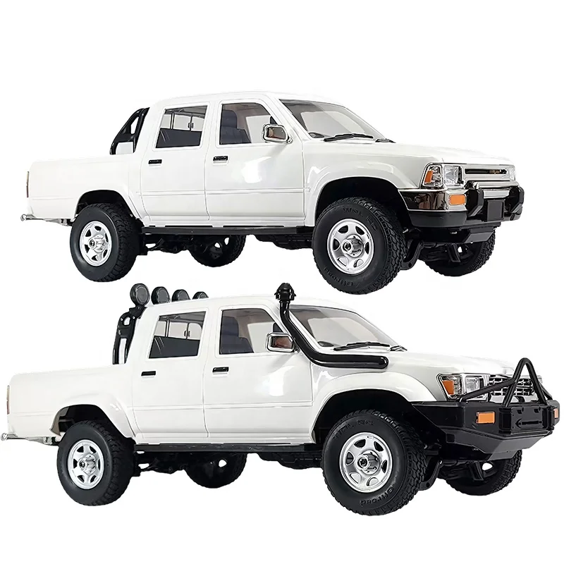 WPL D62 D62-1 D64 D64-1 Hilux N80 1/16 RTR RCトレイルバギーライト付き