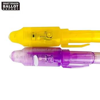 1 Pz Penna Invisibile Inchiostro Gel Penne Multifunzione Indicatore di  Sicurezza LED UV Luce Magica Marker A Sfera Creativo Secondo Penna Scuola