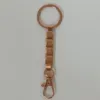 Rose gold plated module keychain
