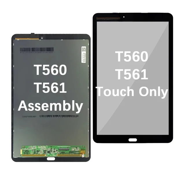 LCD Or Touch 9.6" For Samsung Galaxy Tab E 9.6 SM-T560 T560 SM-T561 Display Screen Digitizer Matrix Panel Tablet Assembly Parts