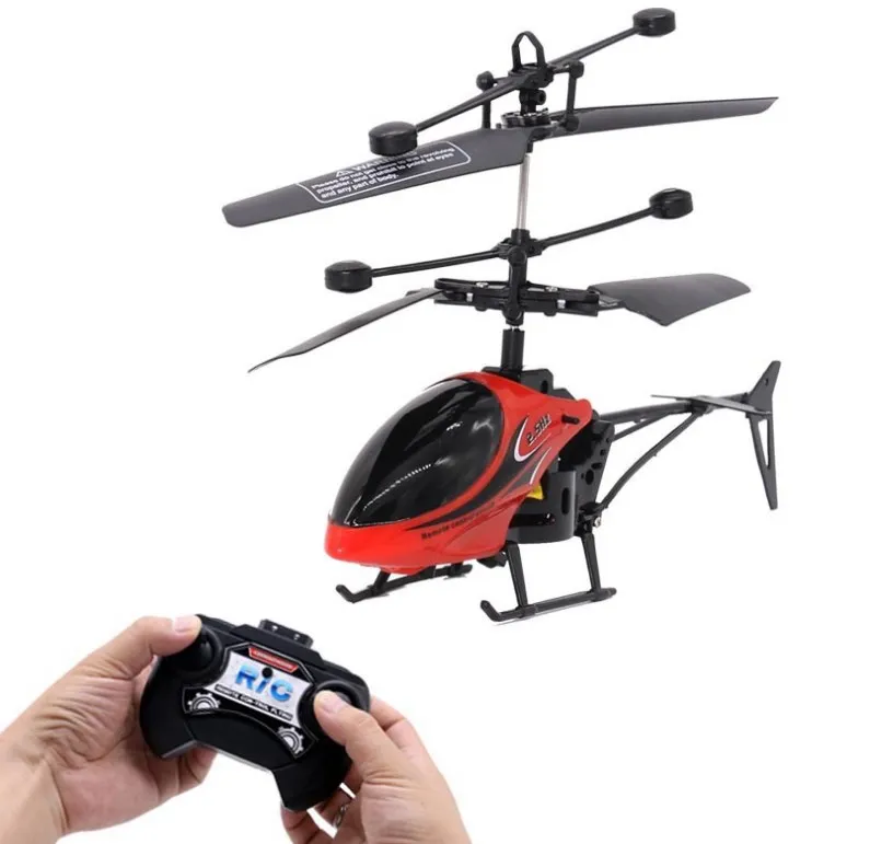 RC mini helicopter model with color light Remote Control flying toy plane easy to fly mini rc helicopter