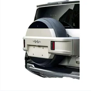 For Equation Leopard 8 Special Leather Spare Tire Cover Tailgate Tire protection Kit Exterior Modification Component