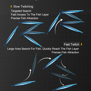 J104 Super Gangster Fastfall Stick III Metal Jig Lure 150g-400g Slow Jigging Lure Sinking – Metal Jig – view 4