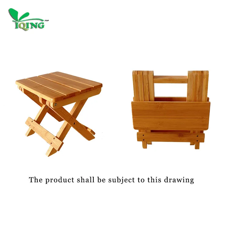 Modern Outdoor Garden Superior Quality Bench Stool Cheap Portable Folding  Fishing Bamboo Stool Wholesale