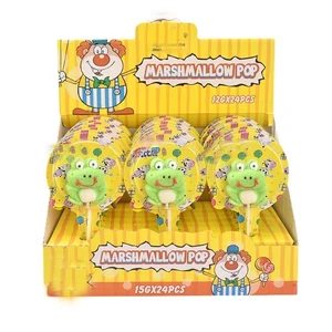 Cartoon-Style Cotton Candy High-Value Internet Celebrity Soft Snacks Fruity Flavored Street Stall Baking Coated