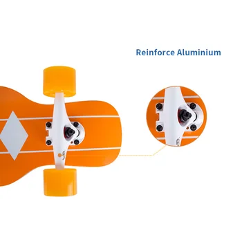 安い42*9インチデッキコンプリートウッドバンブースケートボード