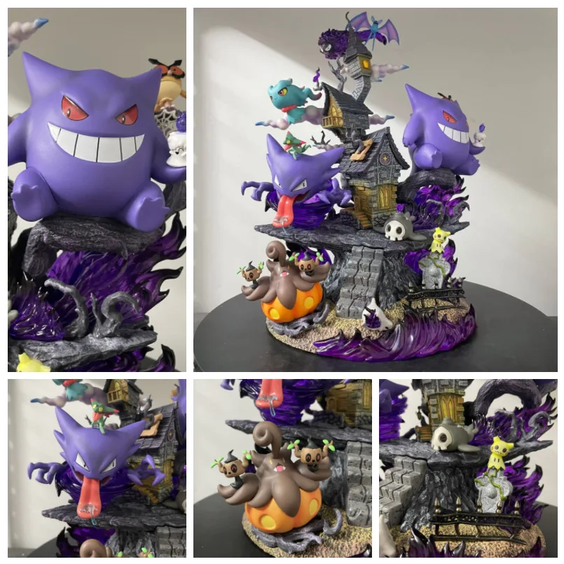 Pokemon Ectoplasm Collection Gengar Figure – 12cm Halloween Statue – PVC