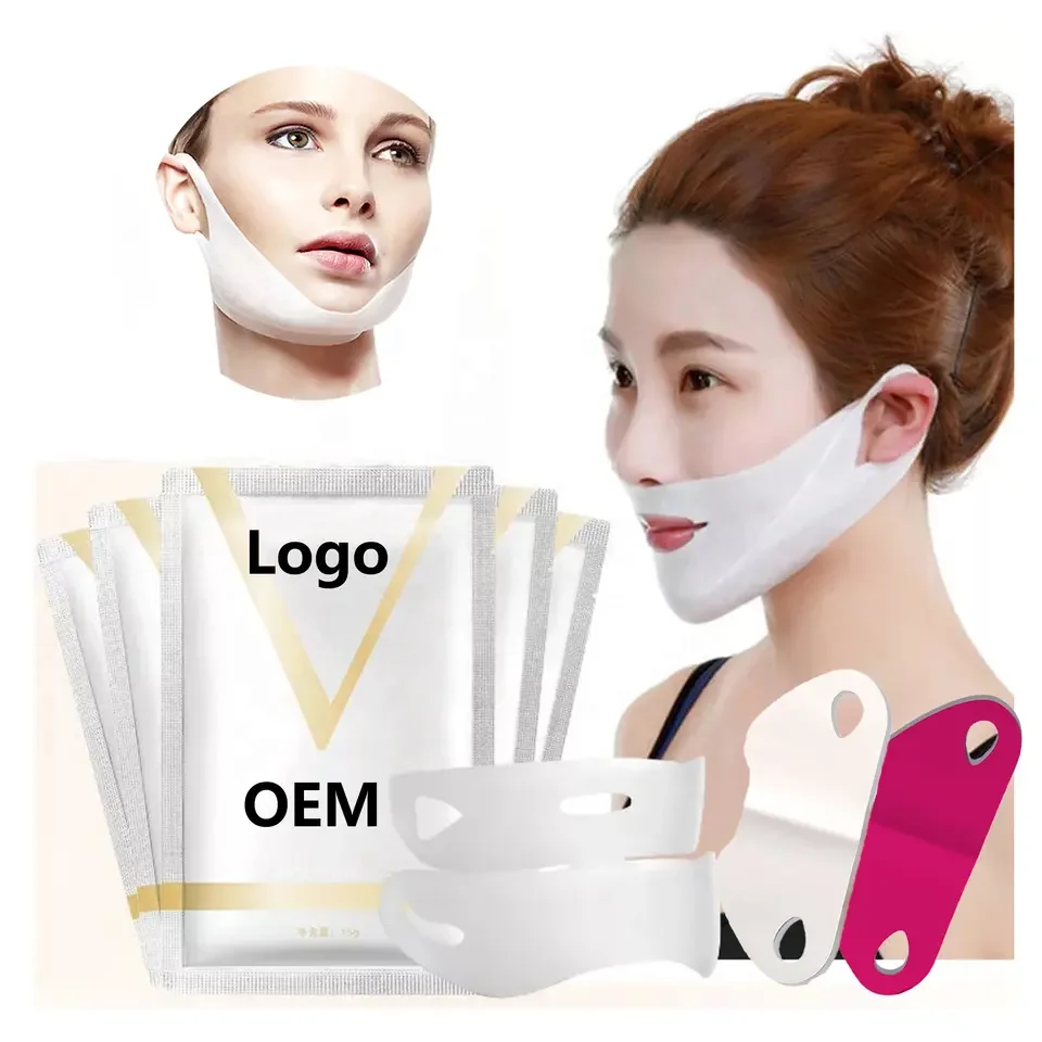 Double Chin Reducer V Line Mask Hydrogel Lifting Firming Slimming Chin