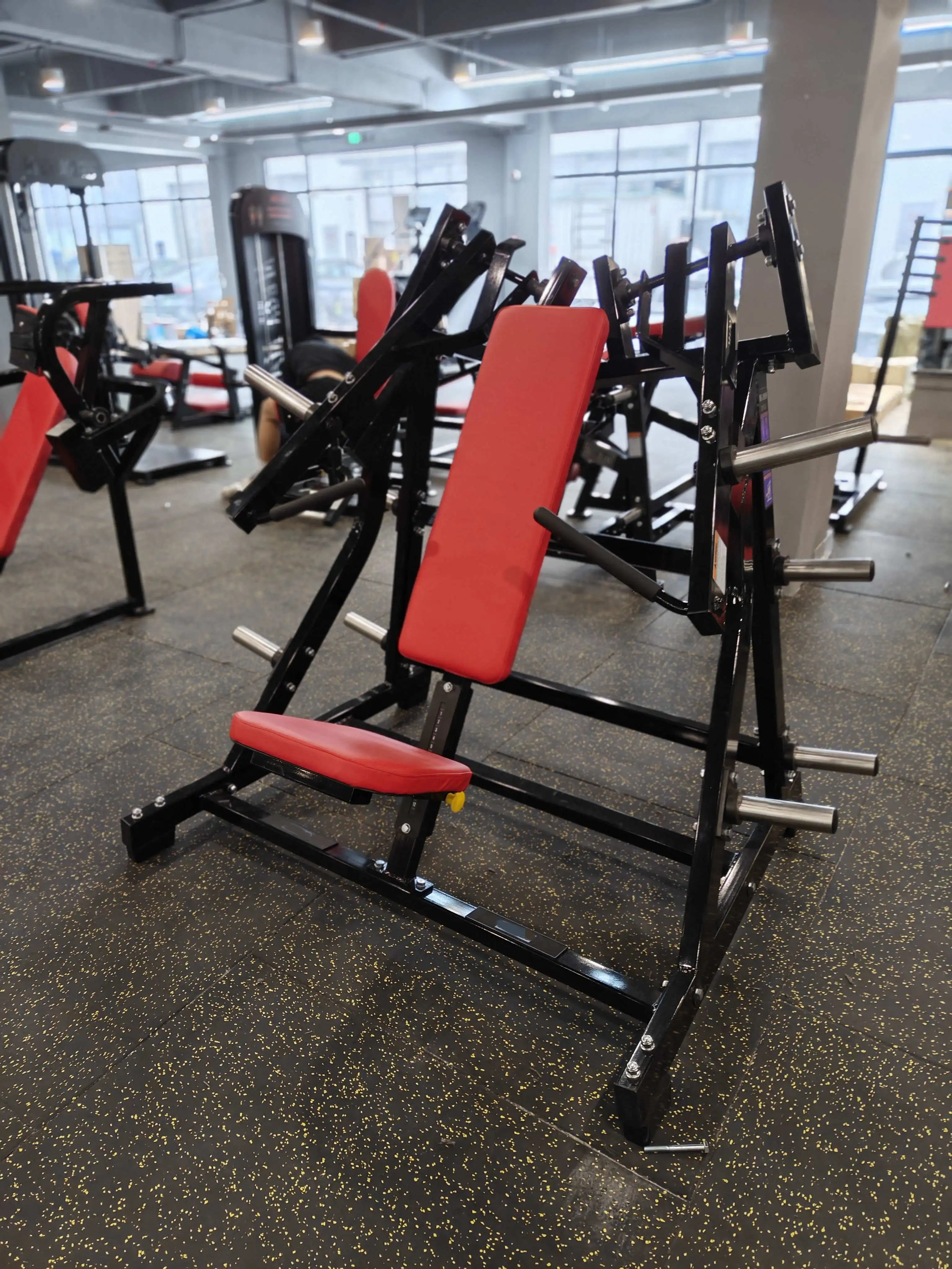 Plate-Loaded Iso-Lateral Incline Chest Press Machine Commercial-grade ...