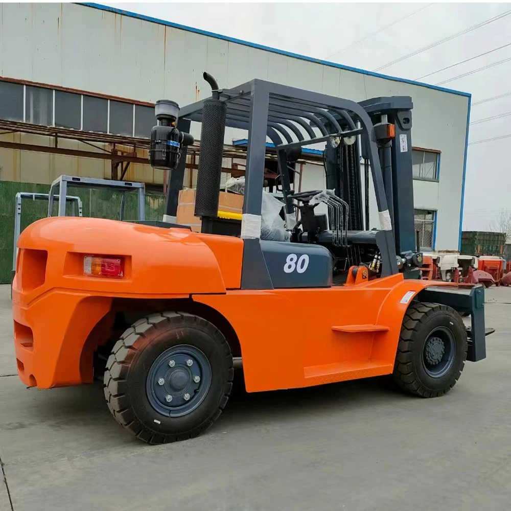 Diesel Forklift with ROPS/FOPS Certification 3-5Ton Construction Machinery