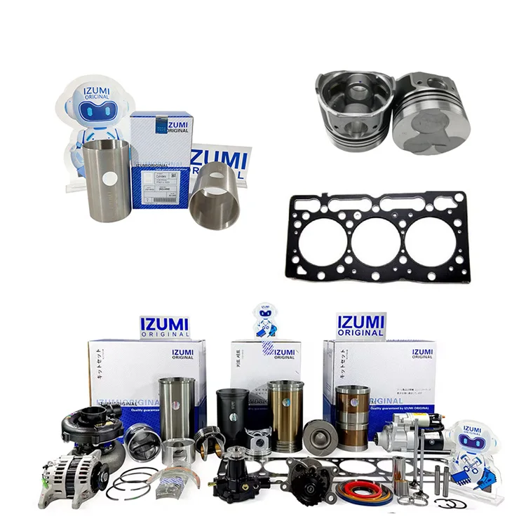 IZUMI ORIGINAL D1005 D1105 D1403 D1503 D1703 L4508 Overhaul Rebuild Kit Diesel Engine Parts For FOR KUBOTA