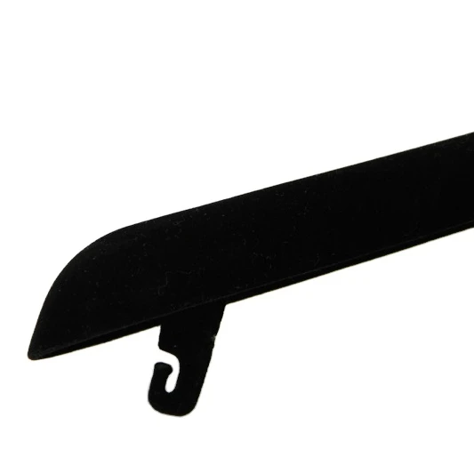 Small Hook Names Accessories Shop Micro-suede Fabric Padded Hanger Black Living Room Plastic Desktop Single Christmas CLASSIC YT