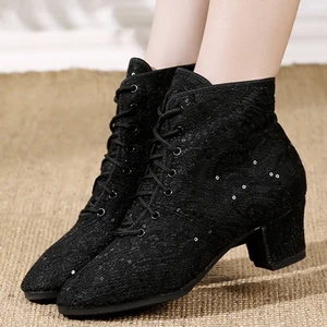 Women's Gao Bang Jazz Shoes Soft Soles Modern Training  Dance Shoes Outdoor Square Ballroom Dancing Women's Shoes