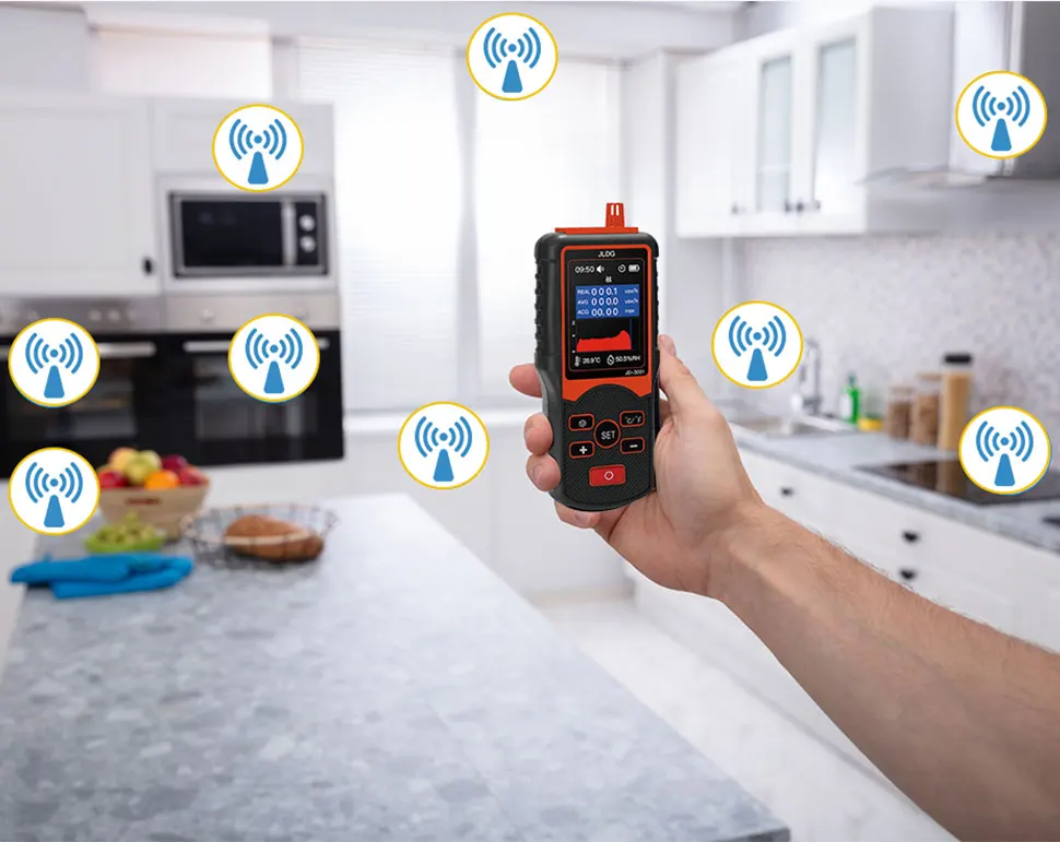 2023 JLDG JD-3001 Hot Sale Nuclear Radiation Detector Geiger Counter Beta Gamma Detector