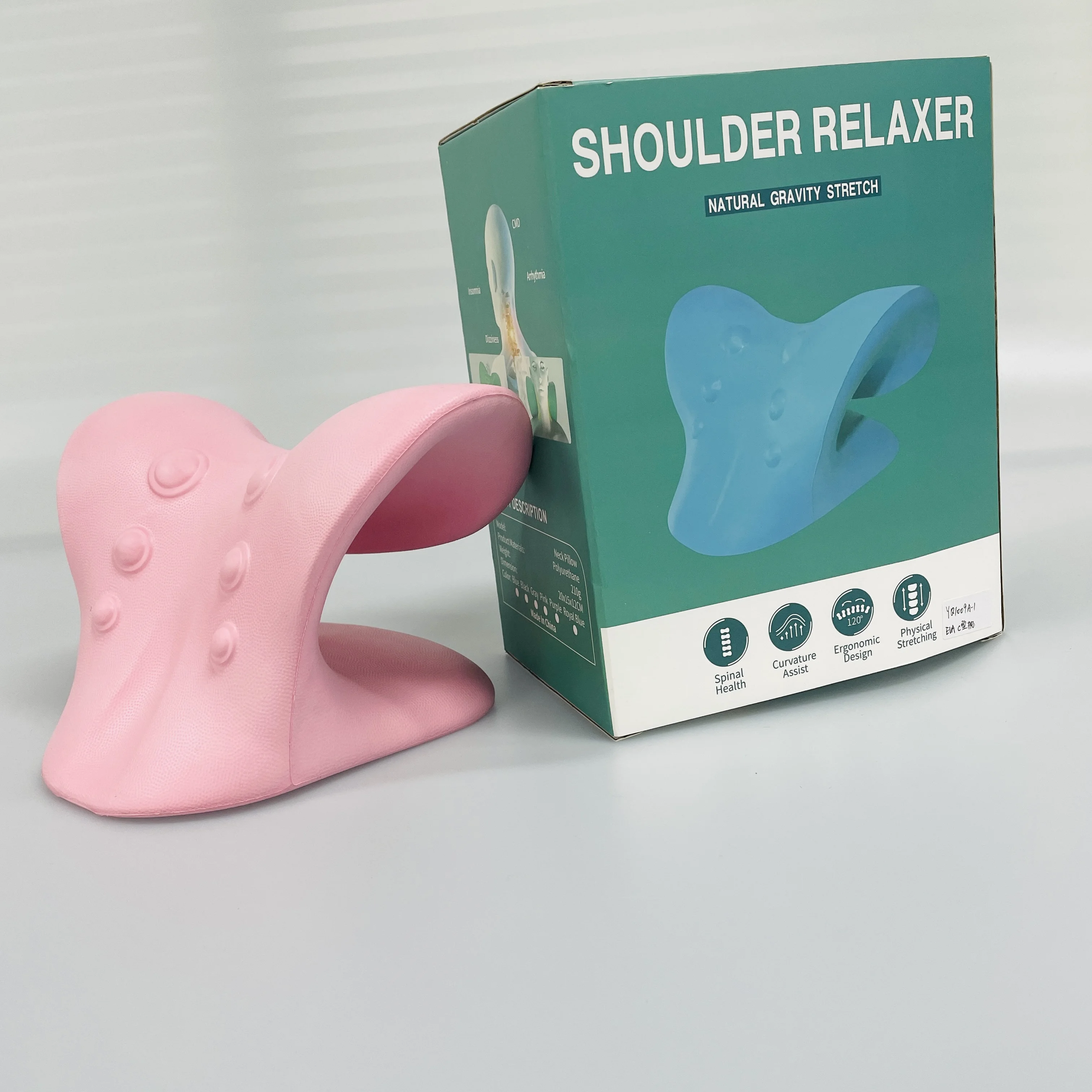 テルミー　リラクゼーショングッズ Neck Stretch Device Chiropractor - TMJ Pillow Relief