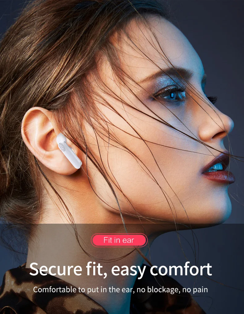 Y113 TWS In Ear Stereo Noise Canceling Earbuds Wireless Earphone HiFi Music Gaming Headset Sports Waterproof Earbuds - ANKUX.COM
