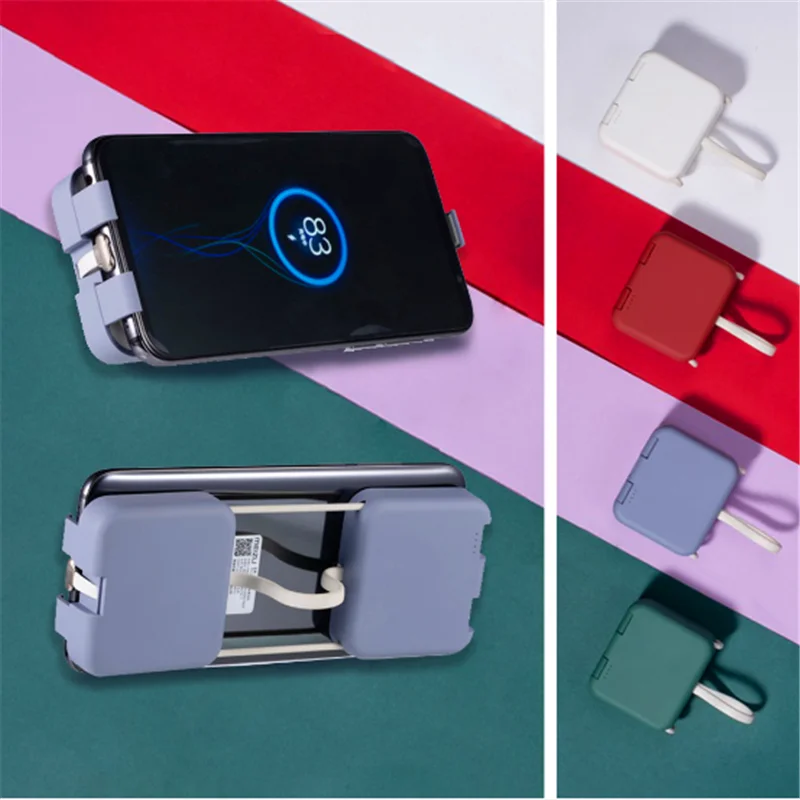 Alibab Newest Foldable Back Clip Power Bank